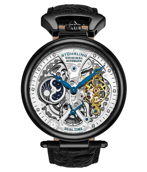 Legacy Silver Dial/ Black Crocodile | Silver Dial