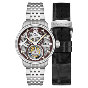 Maximillian Tourbillon Limited Edition Red / Steel Stainless Steel | Red Dial