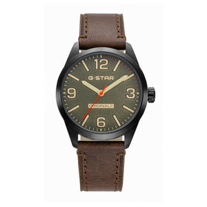 Originals Olive Green Dial / Brown Leather Strap Olive Green Dial