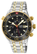 Hudson Yards Chronograph SW500 Chronograph , helium valve Diver BG | Black Dial