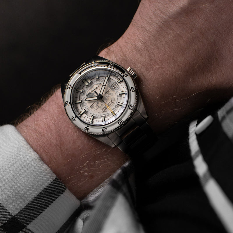 Fleuss Automatic White/Stainless Steel | White Dial