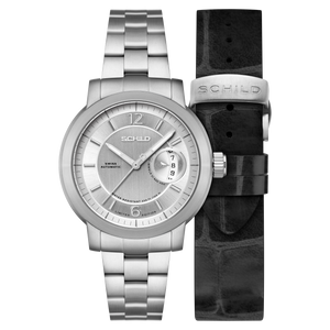 Heinrich Minimal Swiss Automatic Limited Edition Silver / Stainless Steel | Silver Dial