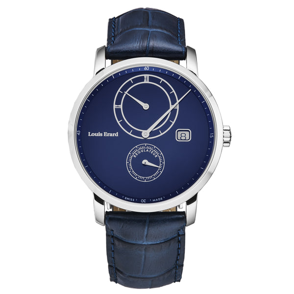 Le Rgulateur 86236AA25BDC555 / Blue | Blue Dial