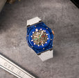 Ravello Automatic Blue & White / Silicone | Blue Dial