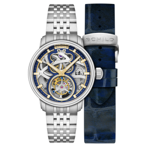 Maximillian Tourbillon Limited Edition Blue / Stainless Steel Blue Dial