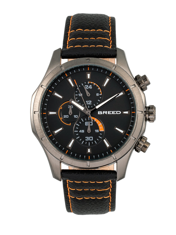 Lacroix Gunmetal/Orange | Charcoal Dial