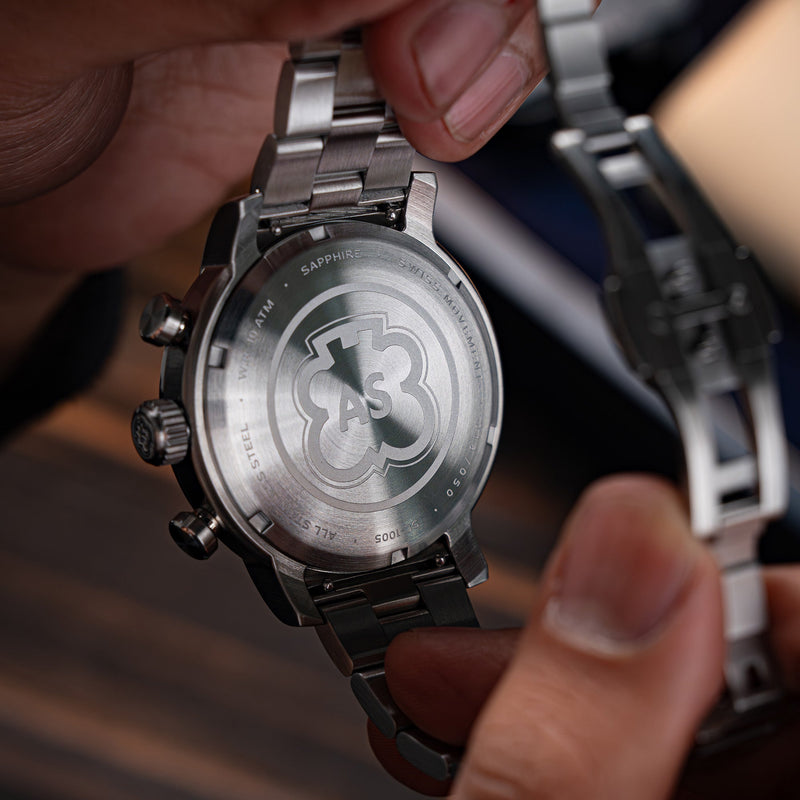 HEINRICH SWISS MULTIFUNCTION LIMITED EDITION LIMITED EDITION BLACK / STAINLESS STEEL | Black Dial