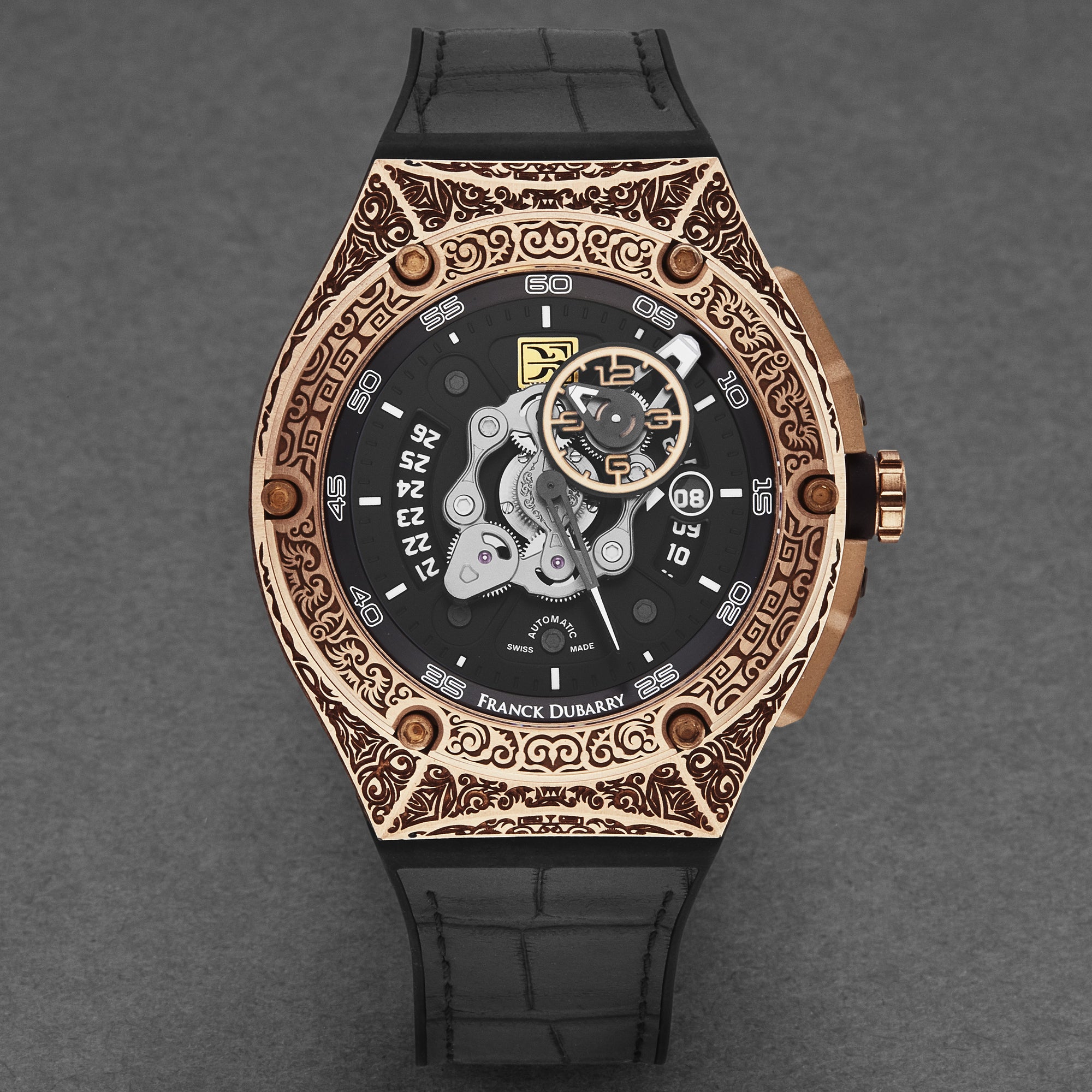 Crazy Wheel CW-04-08 / Black | Black Dial