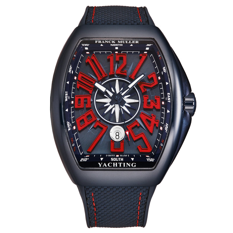 VanguardYACT 45SCYACHTBLURED / Blue | Blue Dial