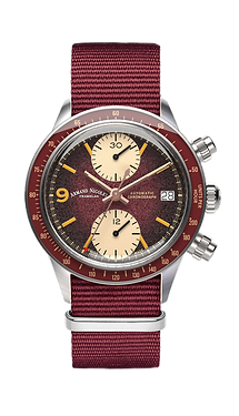 VS1 Burgundy-Nato | Burgundy Dial