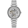 Radiant Elegance Automatic Skeleton Silver/Stainless | Silver Dial