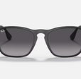 CHRIS MEN'S Rubber Black / Light Grey Gradient Dark Grey |  Dial