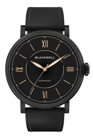 Grand Central BLK Face BLK Leather