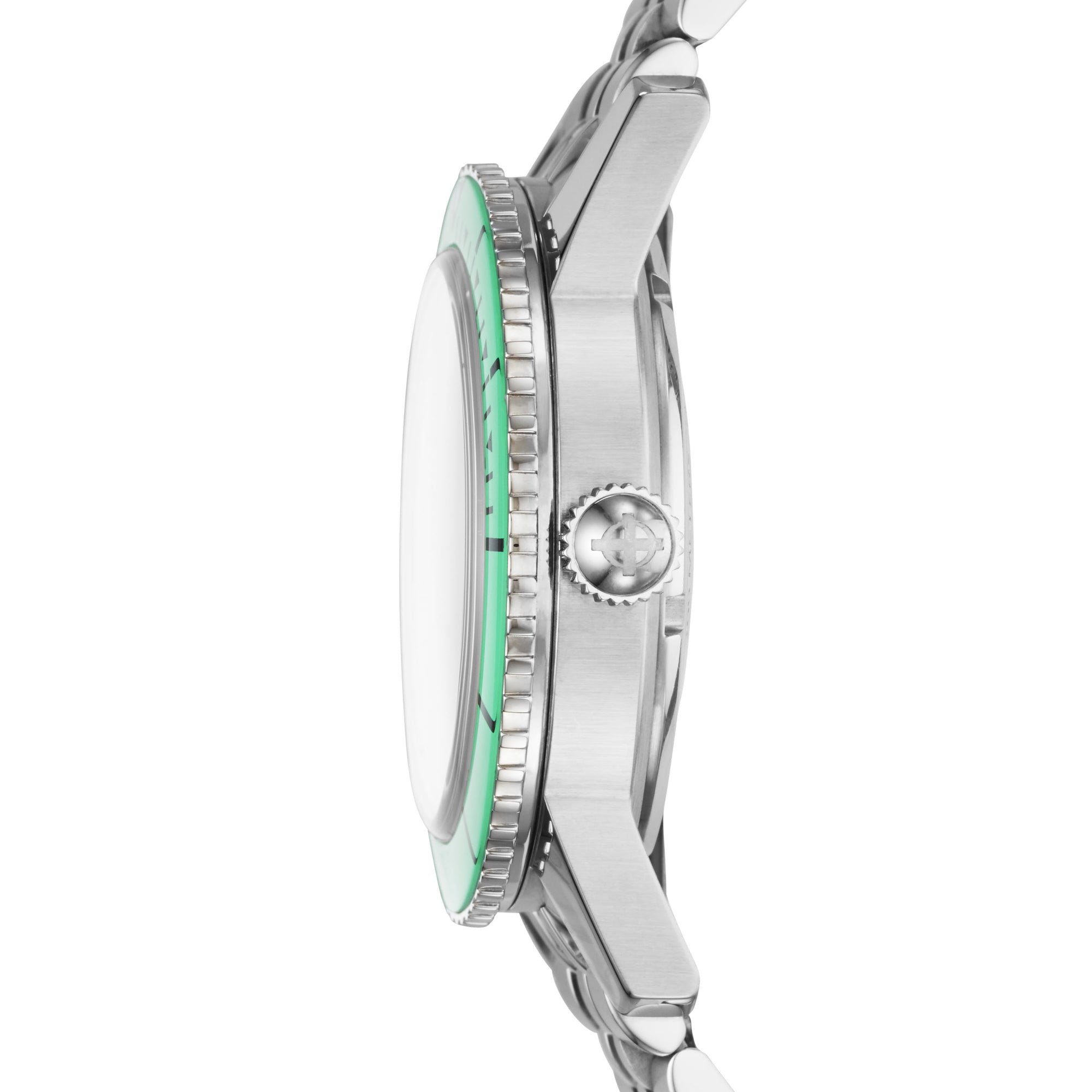 Super Sea Wolf Stainless Steel - Watermelon Dial | Silver Dial
