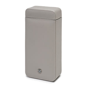 Via Leather Single Watch Slipcase Grey