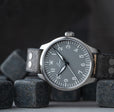Augsburg Grau 42 Automatic / Leather Strap | Gray Dial
