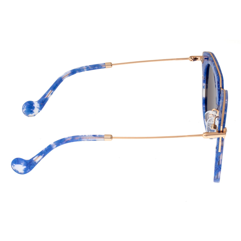 Aaliyah Blue Tortoise/Rose Gold |  Dial