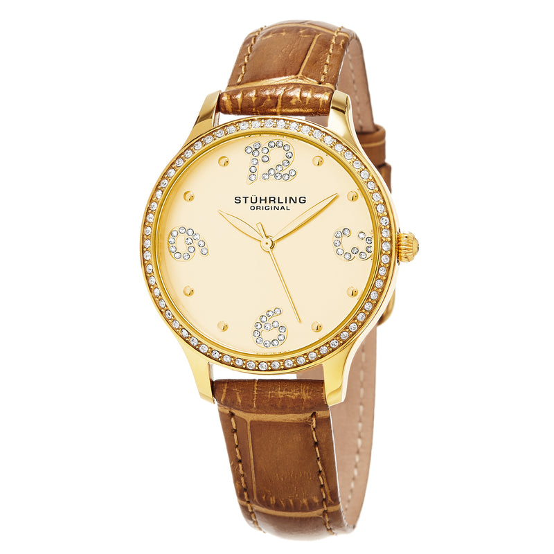 Vogue Gold Leather | Gold Dial