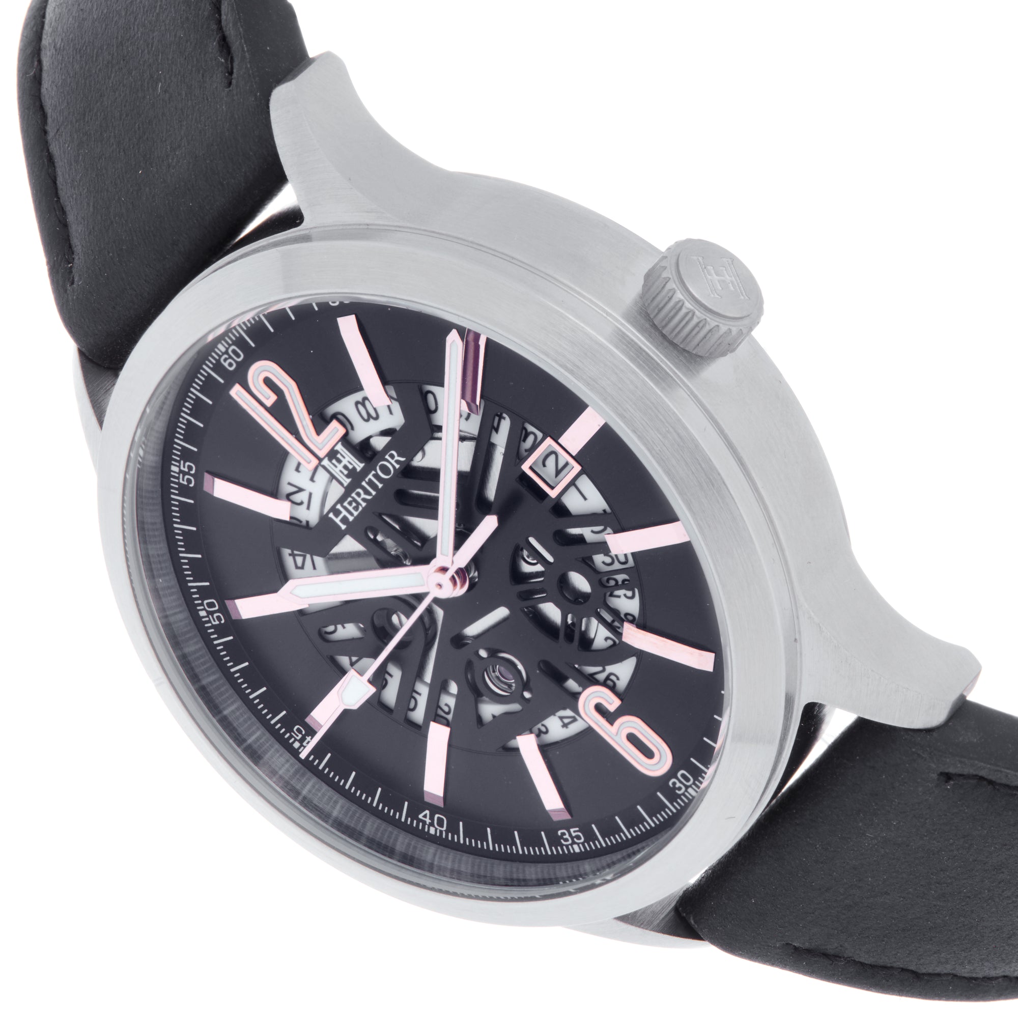 Dayne Black/Rose Gold Black Dial