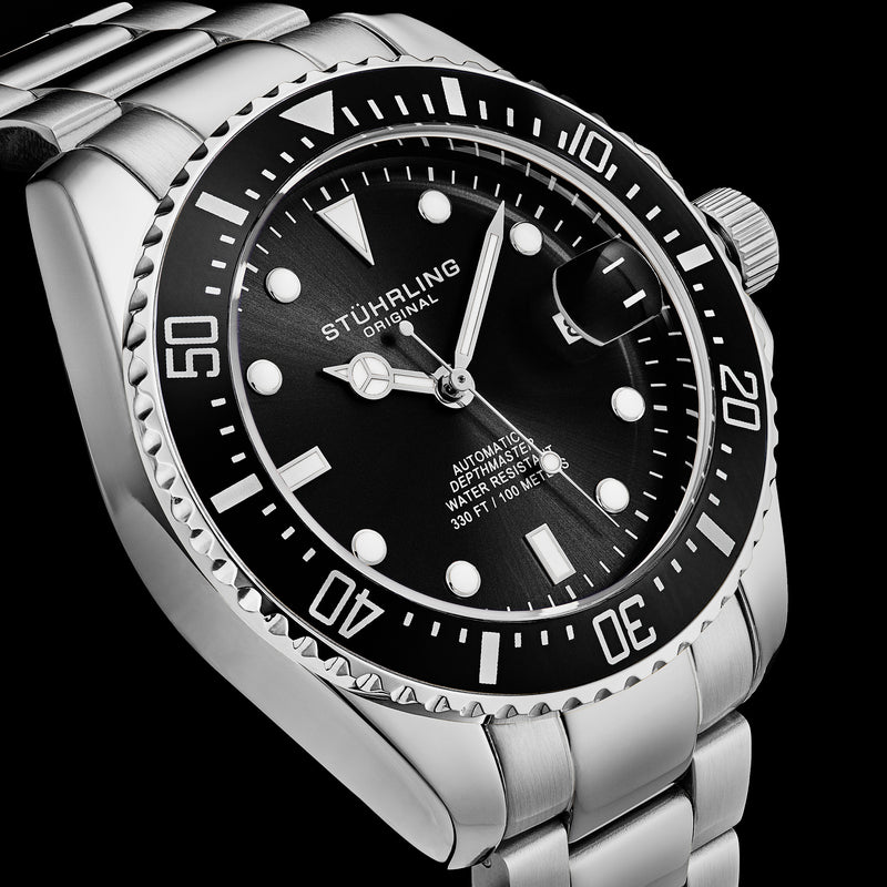 Depthmaster Diver Black/Bracelet | Black Dial