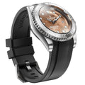 Damascus Deep Marine Explorer II Damascus Bezel | Rose Gold Dial