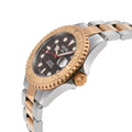 Wall Street Gevril Swiss Made SW200 Steel Rotating Bezel Diver's watch, Two toned  bezel, Brown dial     DIal | Brown Dial