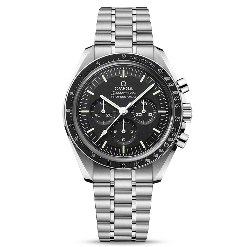Speedmaster Moonwatch Professional Co-Axial Steel on Steel / Sapphire Glass | Black Dial