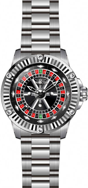 Specialty Black Dial / Silver Stainless Steel Bracelet Black Dial