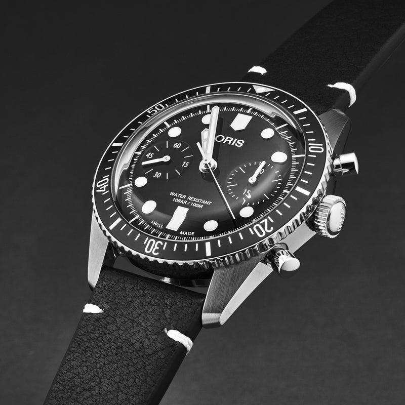 Diver Sixty-Five 77177914054LS / Black | Black Dial