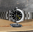 Deep Marine Explorer II Black/White Bezel | Black Dial