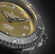 Damascus Swiss Automatic SW200 Deep Marine Explorer II Damascus/Yellow Gold Damascus Dial | Gold Dial