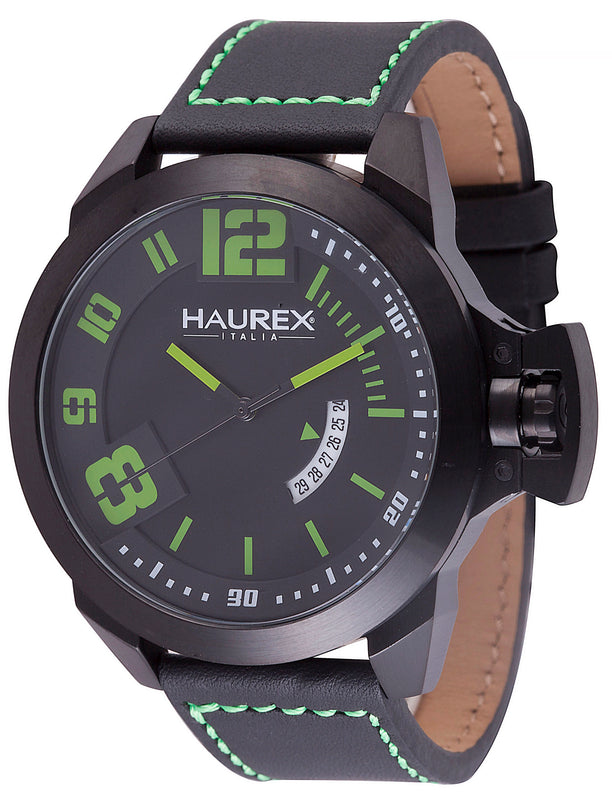 Storm Black-Black Green | Black Dial