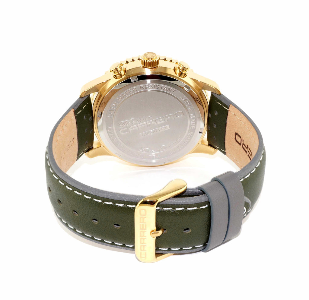 Aureum Goldtone/Green | Green Dial – Watch Gang