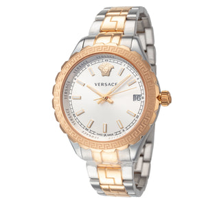 Hellenyium 35mm / White / Silver and Gold | White Dial