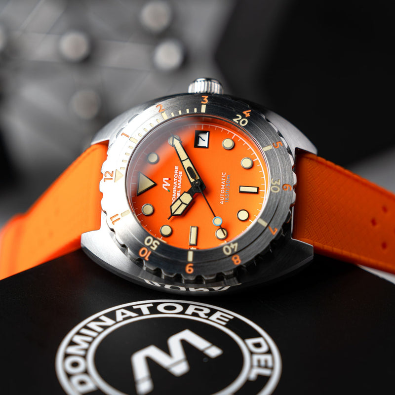 Amalfi Automatic Orange / Orange Silicone | Orange Dial