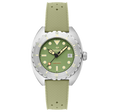 Amalfi Automatic Green / Green Silicone | Green Dial