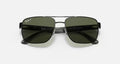 RB3530 MENS / BLACK-GREEN