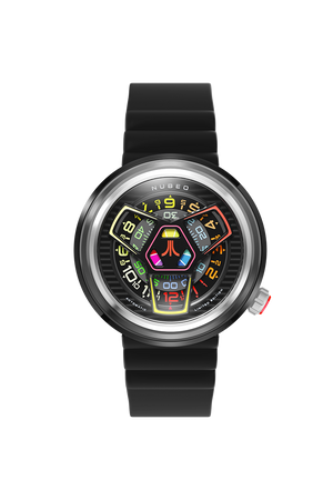 Ventana Automatic Atari Retro Gamer Limited Edition Black / Rubber Strap | Black Dial