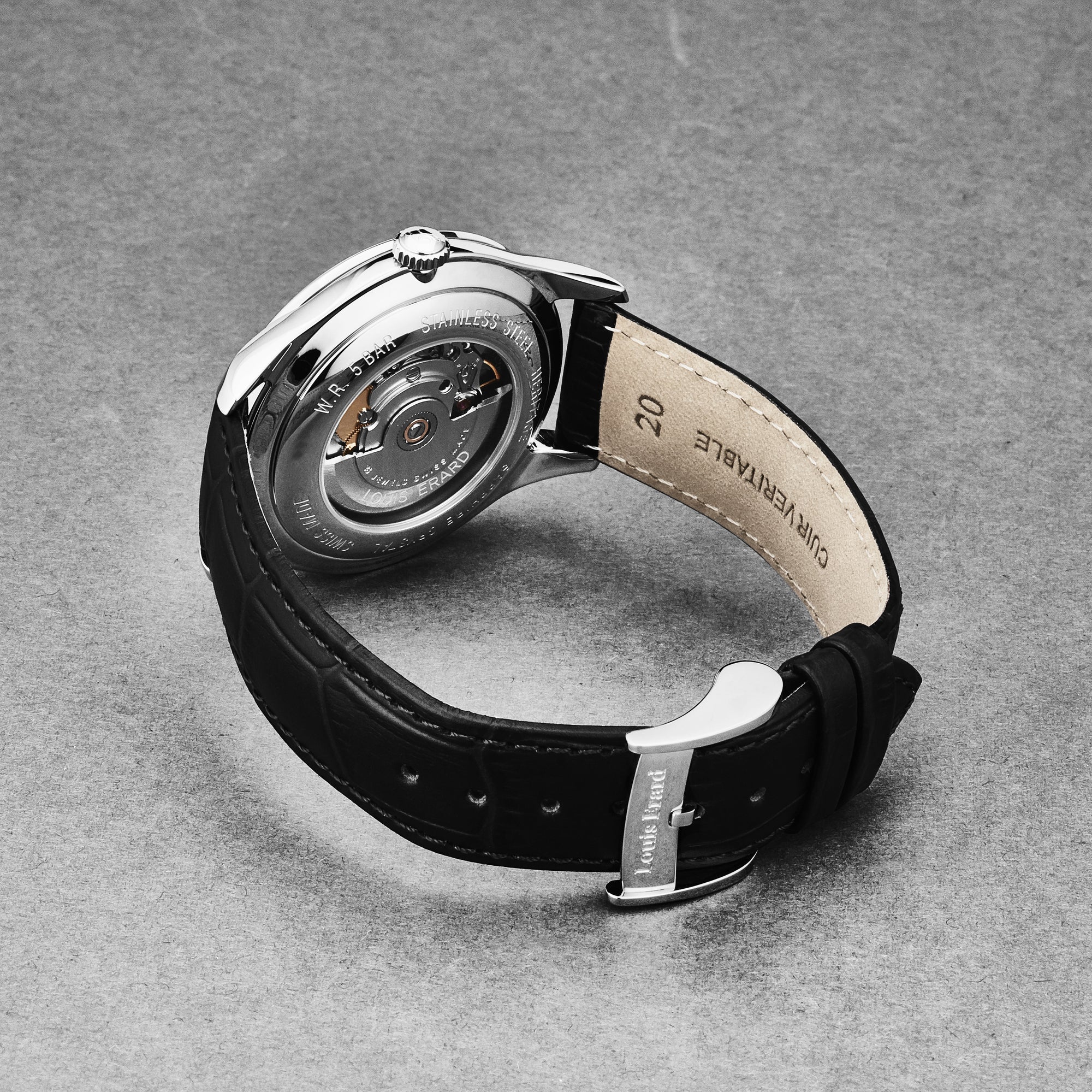 Heritage 69287AA65BAAC82 / Blue/Black | Black Dial