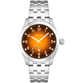Cavalier Japan Quartz Orange / Stainless Steel |  Dial