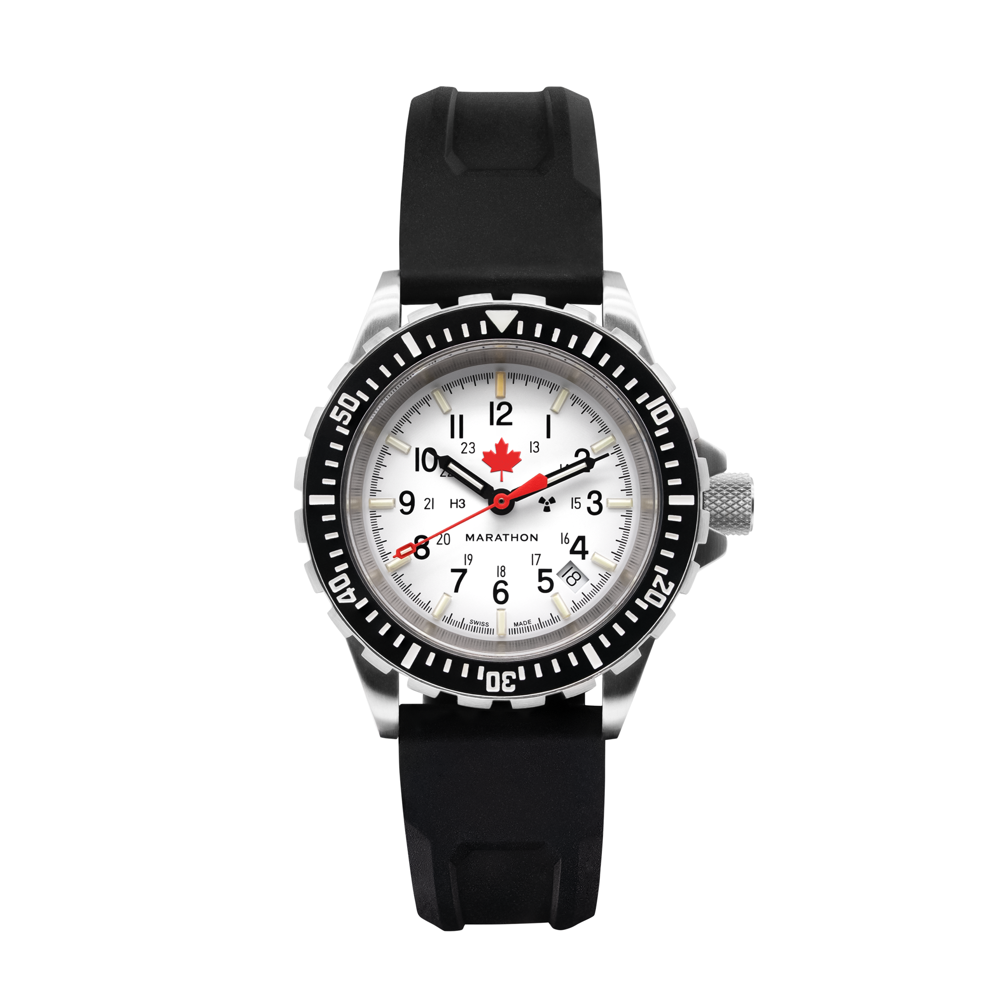 41MM ARCTIC RED MAPLE LARGE DIVER'S AUTOMATIC (GSAR) RED MAPLE ARCTIC GSAR | White Dial