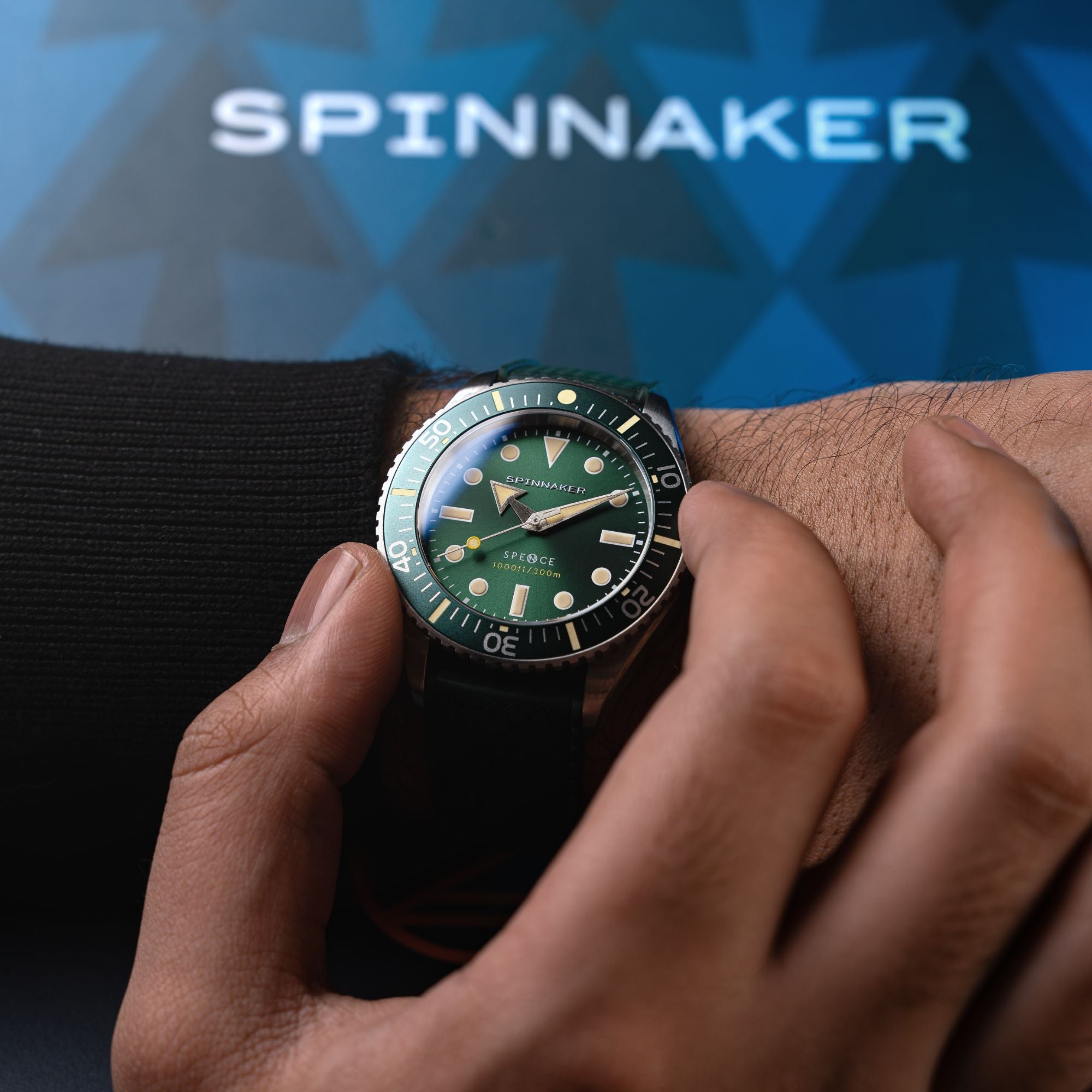 Spence 300 Automatic Green/Stainless Steel | Green Dial – Watch Gang