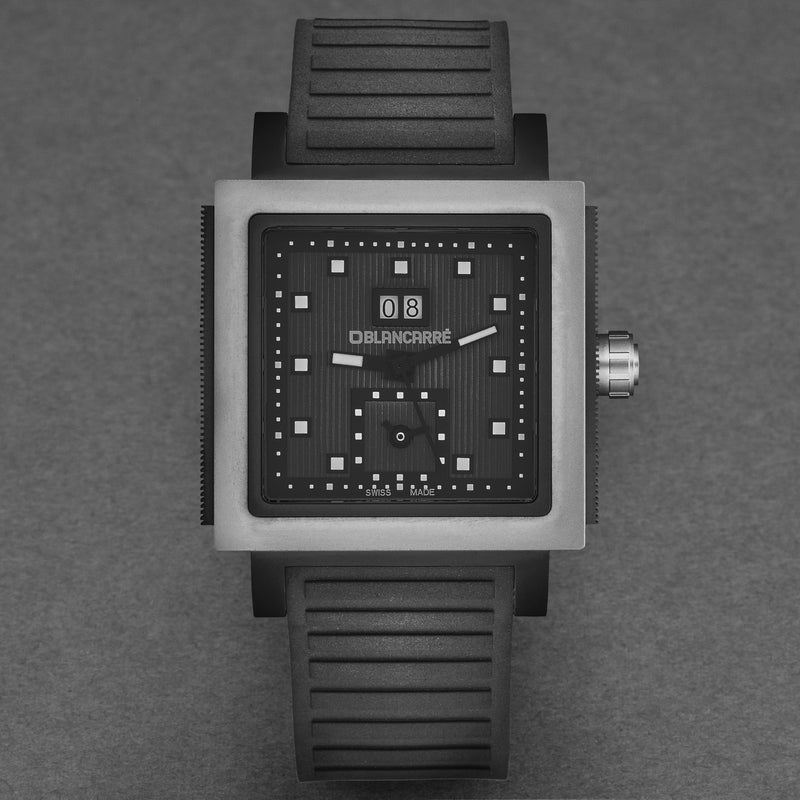 Square BC0151.T2.01.01 / Matt black | Matt black Dial