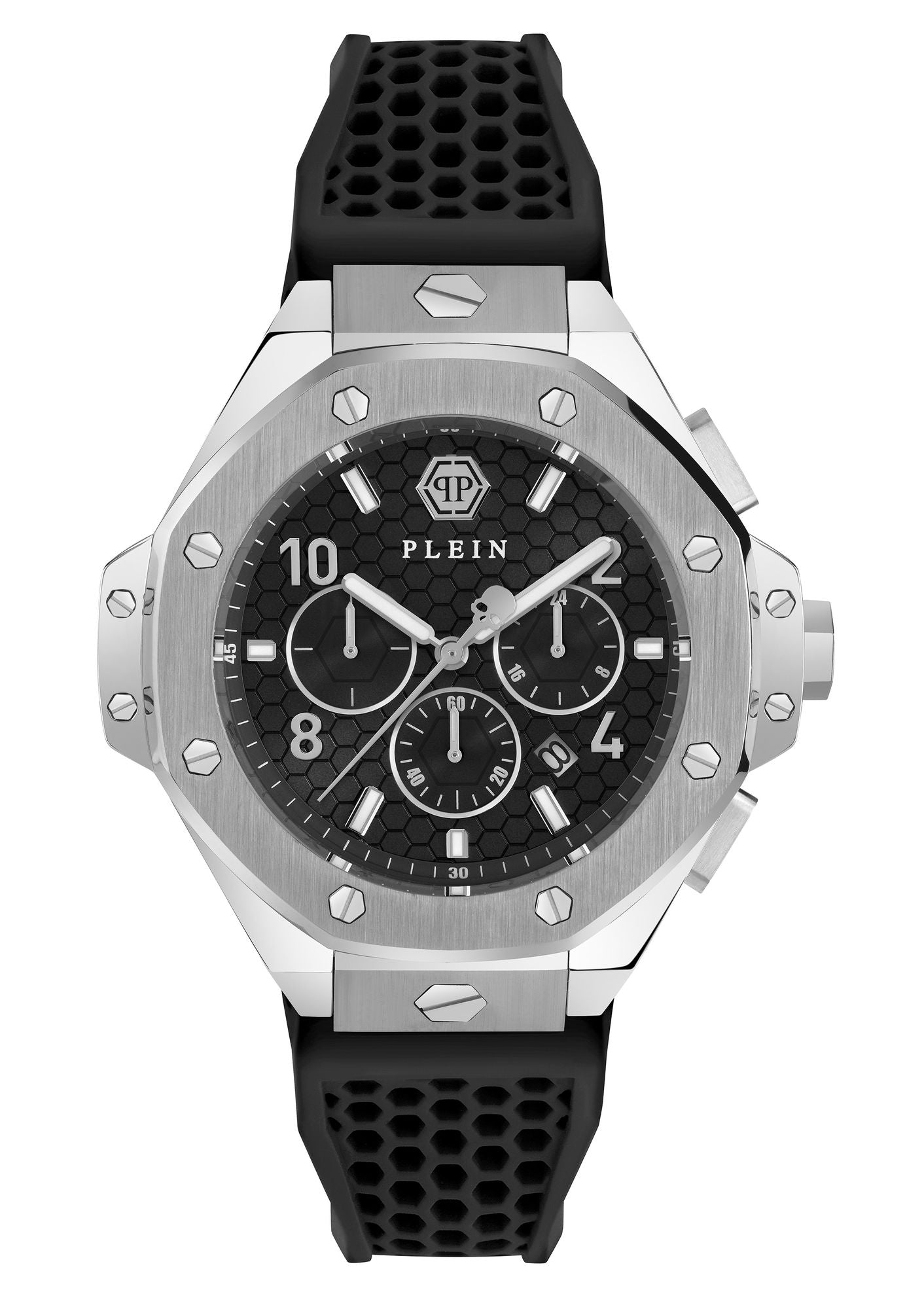 CHRONO ROYAL Black / Silicone Black Dial
