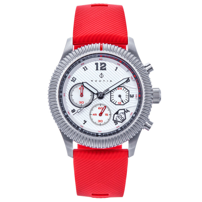 Meridian Red | White Dial