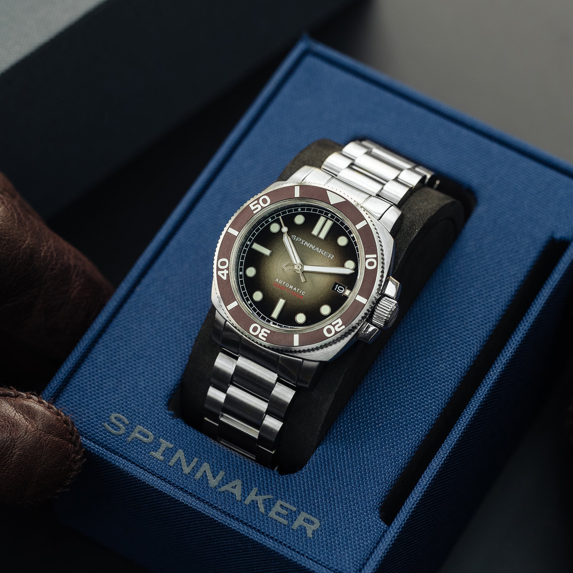 Hull Diver Brown / Stainless Steel | Brown Dial