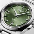 Conquest Silver/Green |  Dial