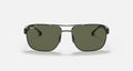 RB3530 MENS / BLACK-GREEN