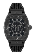 THE HEXAGON PHANTOM 44MM Black / Silicone Black Dial