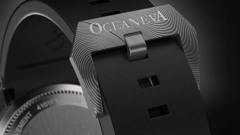 Damascus Swiss Automatic SW200 Deep Marine Explorer II Damascus/Yellow Gold Damascus Dial | Gold Dial